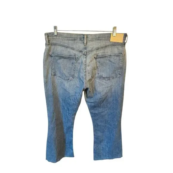 CITIZENS OF HUMANITY NWOT Isola Crop Bootcut Jeans Pixie Midrise Sz 32 $238 MSRP - Picture 10 of 14